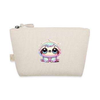 Super Cute Kawaii Baby Sloth - Bio-Täschchen - Natur - Vorne