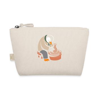 Penguin Pottery Crafts Passion - Organic Pouch - nature - Front