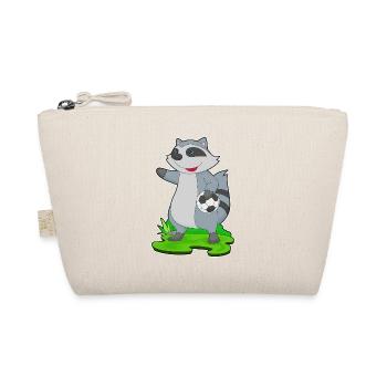 raton laveur joueur de soccer soccer - Trousse biologique - nature - Devant