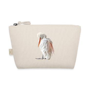 Reiher Vogel - Bio-Täschchen - Natur - Vorne