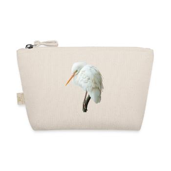 Reiher Vogel - Bio-Täschchen - Natur - Vorne