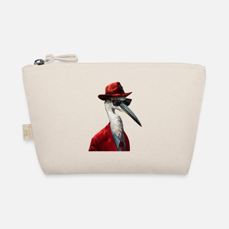 Reiher Vogel Bio-Täschchen