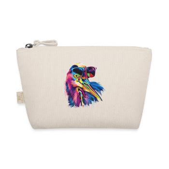 Reiher Vogel - Bio-Täschchen - Natur - Vorne