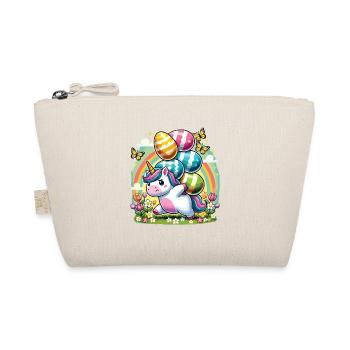 Easter Happy Easter Easter Bunny Easter Egg Spring - Organic Pouch - nature - Front