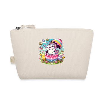 Easter Happy Easter Easter Bunny Easter Egg Spring - Organic Pouch - nature - Front