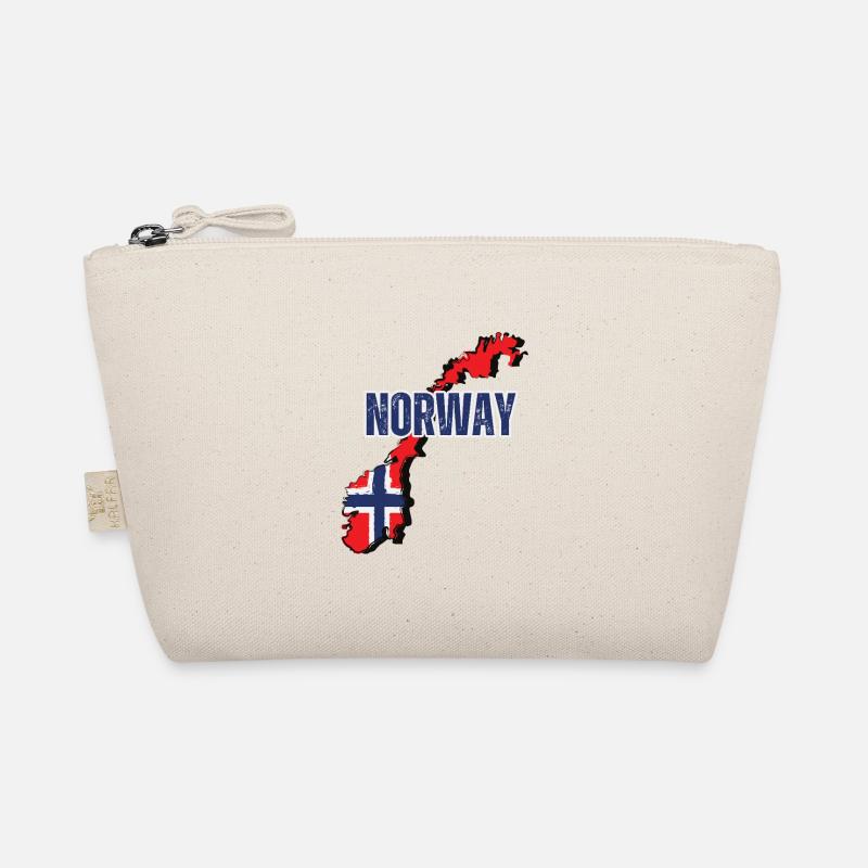 Norwegian flag, Norwegian pride Organic Pouch