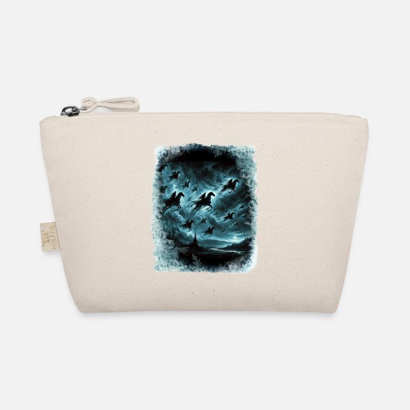 Wilde Jagd durchquert den Himmel Bio-Täschchen