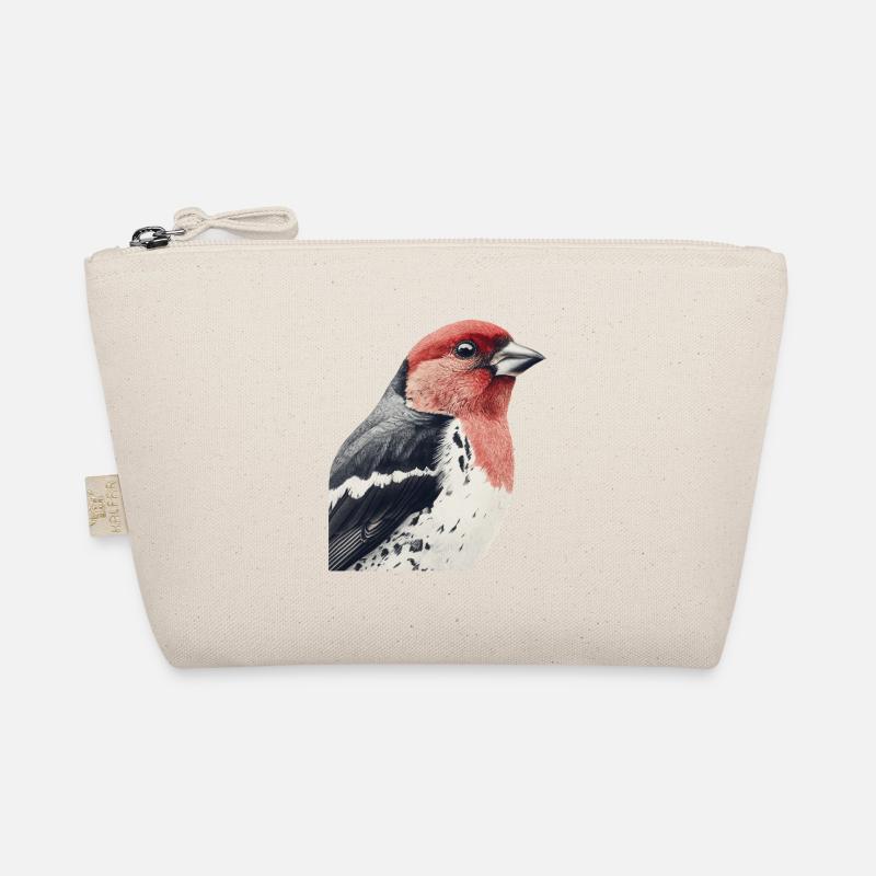 Finch Bird - Bio-Täschchen - Natur