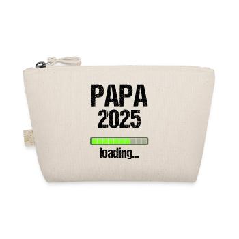 Dad 2025 Gift Men Men Father Pregnant - Organic Pouch - nature - Front