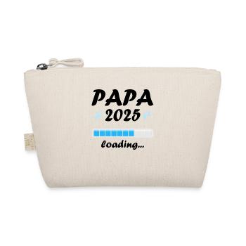 Dad 2025 Gift Men Men Father Pregnant - Organic Pouch - nature - Front