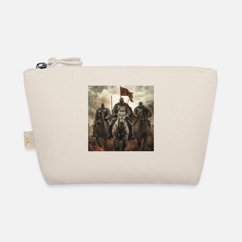 Ritter auf Pferd Bio-Täschchen