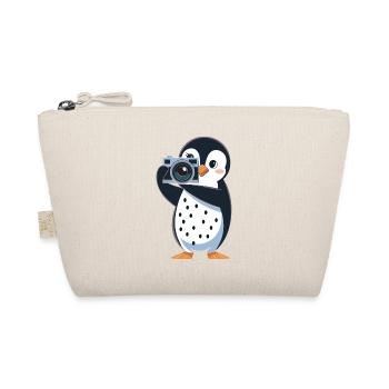Photographe pingouin avec appareil photo pour les amateurs de photo - Trousse biologique - nature - Devant