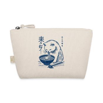 Ramen Nudeln Lustige Katze Kawaii Retro Japan - Bio-Täschchen - Natur - Vorne