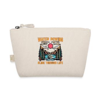 Water Rowing Glide Through Life Boating Canoeing - Organic Pouch - nature - Front