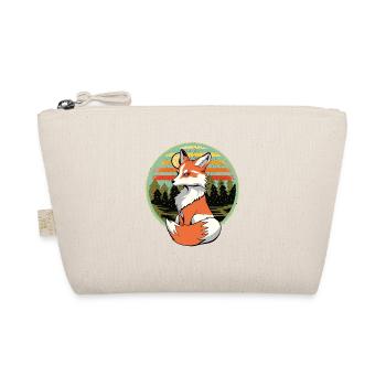 Rétro renard renards Vintage des années 80 des années 90 habitants des bois - Trousse biologique - nature - Devant
