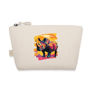 Rhinoceros - Organic Pouch - nature - Front
