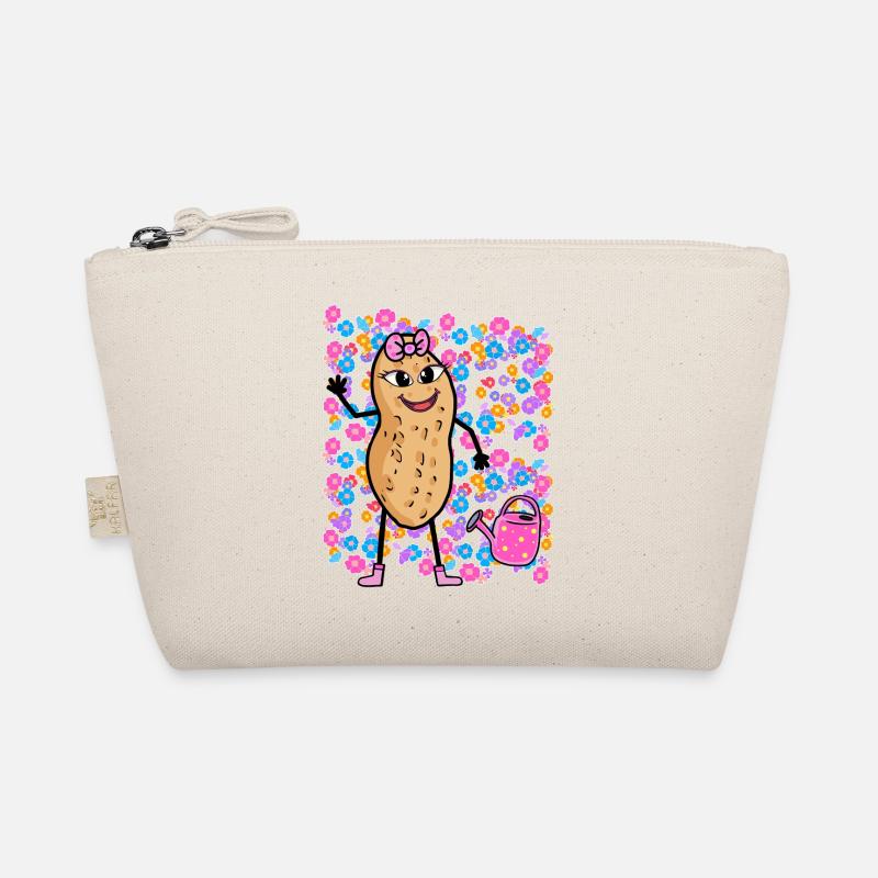 Frühling Sommer Erdnuss Blumen Mädchen Kinder Bio-Täschchen