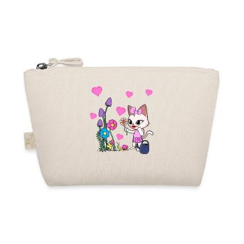 Nature Garden Cat Summertime Cats Children - Organic Pouch - nature - Front
