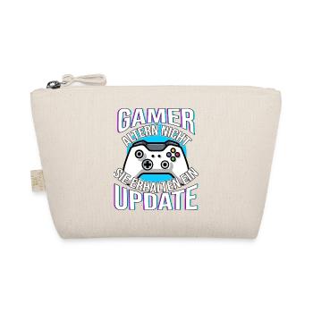 Gamers don't get older - they get an update Gaming - Organic Pouch - nature - Front