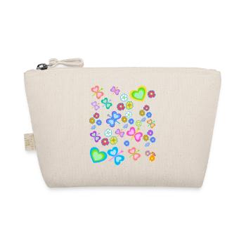 Printemps Été Enfants Enfant Bébé Papillons - Trousse biologique - nature - Devant
