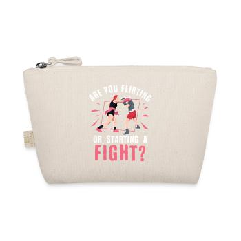 Boxer Girl Boxing Box Club, Boxer femme - Trousse biologique - nature - Devant