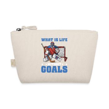 What Is Life Without Goals 35 - Bio-Täschchen - Natur - Vorne