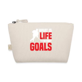 What Is Life Without Goals 34 - Bio-Täschchen - Natur - Vorne