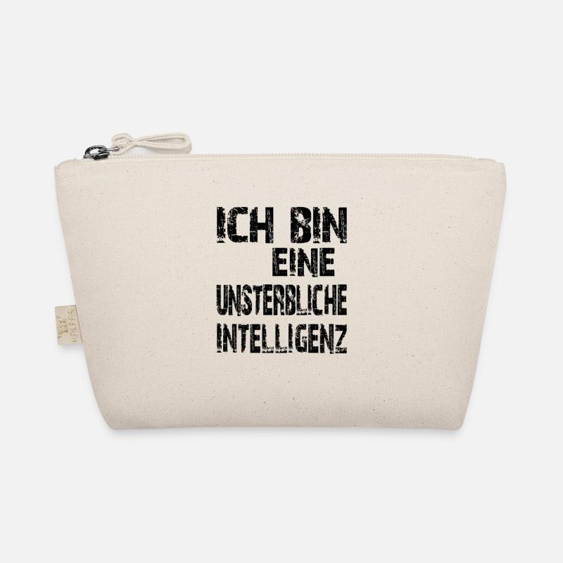KI Spruch Ich bin eine unsterbliche Intelligenz Bio-Täschchen