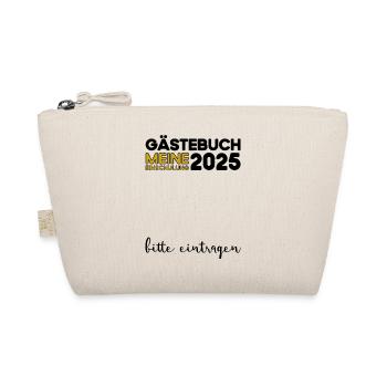 Guestbook School Enrollment 2025 Young Girls Schoolchild - Organic Pouch - nature - Front