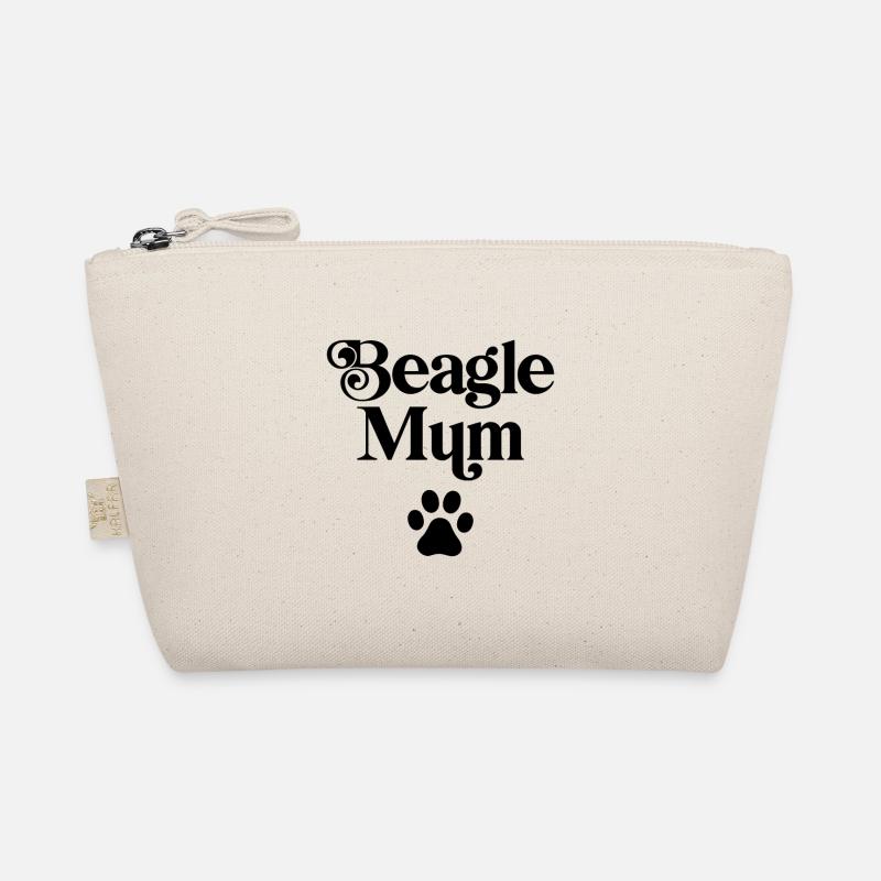 Beagle Mum - Organic Pouch - nature