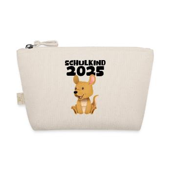 Schulkind 2025 Junge Mädchen Einschulung 2025 Deko - Bio-Täschchen - Natur - Vorne
