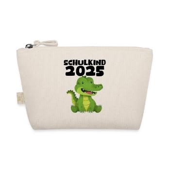 School Child 2025 Young Girls School Enrollment 2025 Decoration - Organic Pouch - nature - Front