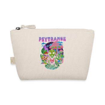 Techno House Party EDM Festival Goa Rave Psytrance - Organic Pouch - nature - Front