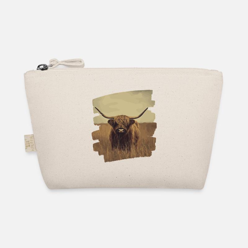 Scottish Highland cattle Organic Pouch