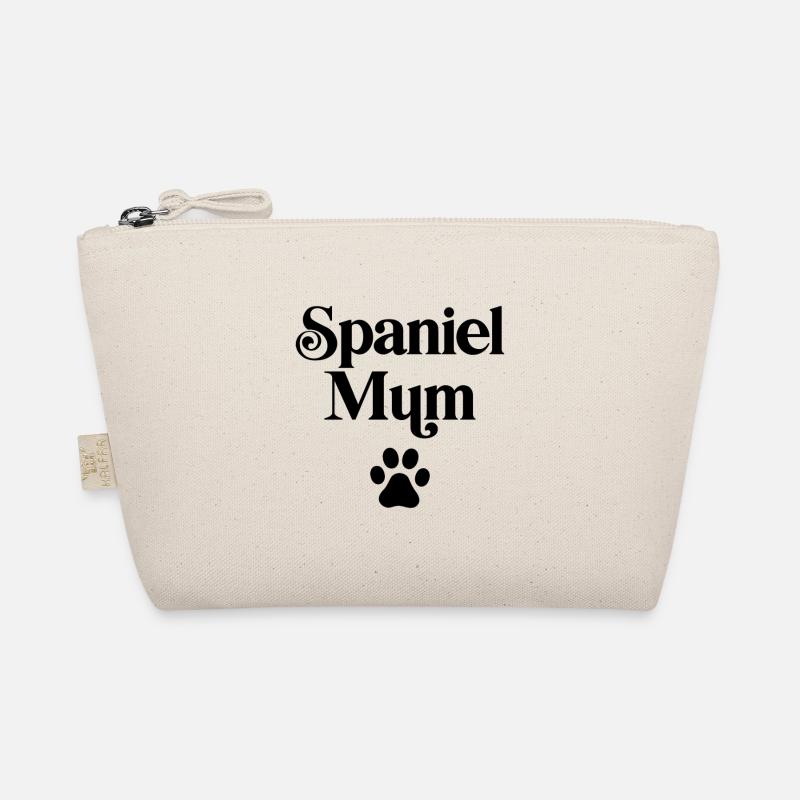 Spaniel Mum - Organic Pouch - nature