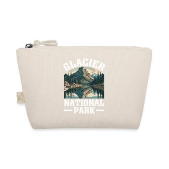 Glacier National Park Natur Design - Bio-Täschchen - Natur - Vorne