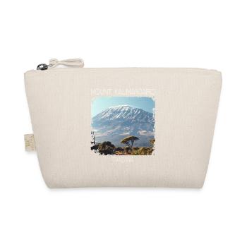 Berg Kalimanjaro - Bio-Täschchen - Natur - Vorne