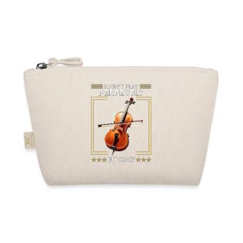 CELLO I DONT PLAY PERFECTLY BUT CRAZY - Bio-Täschchen - Natur - Vorne