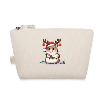 Illustration de Noël de hamster mignon pour - Trousse biologique - nature - Devant