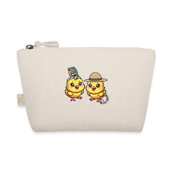 Chick Easter Wild West Lasso Kids Baby - Organic Pouch - nature - Front