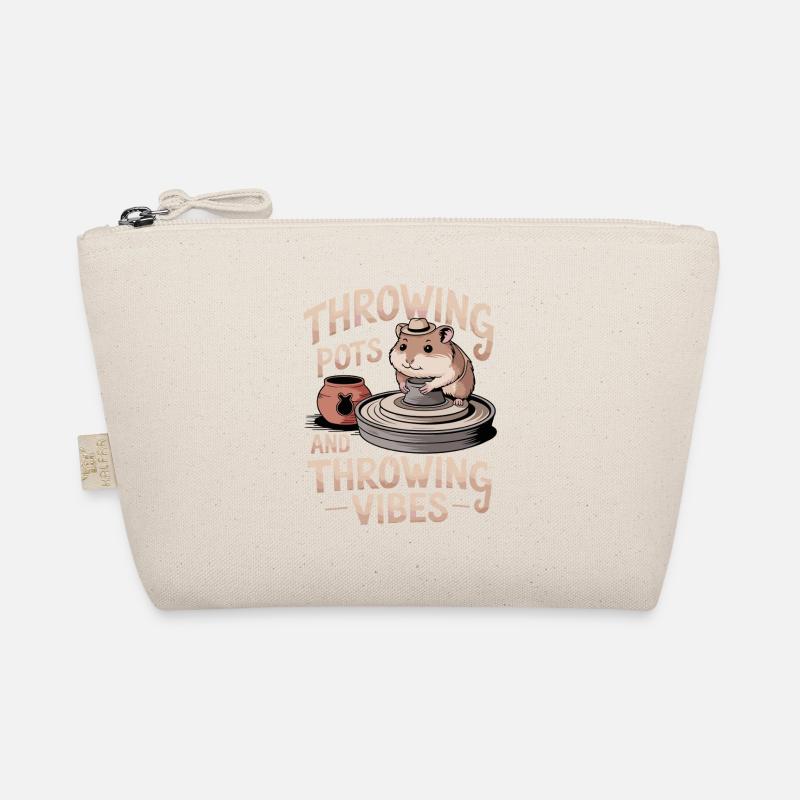 Pottery Hamster: Throwing Pots and Vibes Organic Pouch