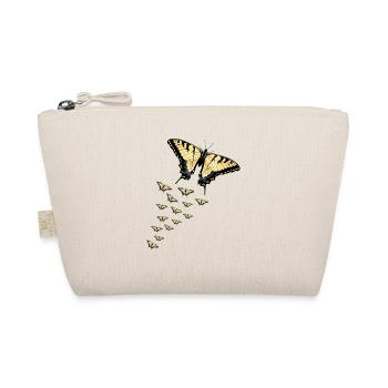 Tiger swallowtails are a girl's best - Organic Pouch - nature - Front