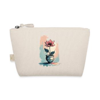 Blooming Beauty - Top floral à motif floral vintage - Trousse biologique - nature - Devant