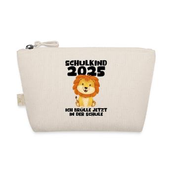 School Child 2025 Young Girls School Enrollment 2025 Decoration - Organic Pouch - nature - Front