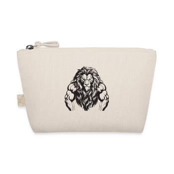 Lion Musculation Muscles Entraînement Gym - Trousse biologique - nature - Devant