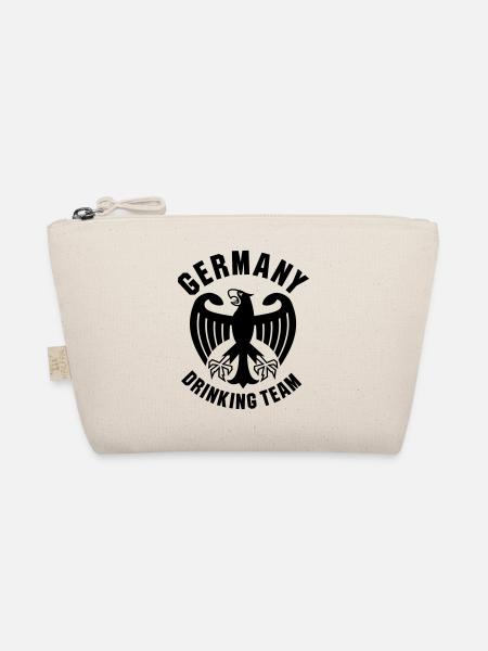 Germany Drinking Team - Bio-Täschchen - Natur - Vorne