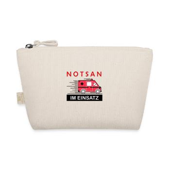 Notsan in action Emergency paramedic Lustig - Organic Pouch - nature - Front