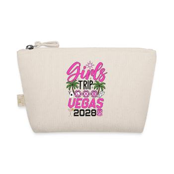 Girls Trip Las Vegas 2028 - Bio-Täschchen - Natur - Vorne