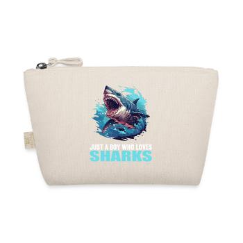 Sharks Shark - Organic Pouch - nature - Front