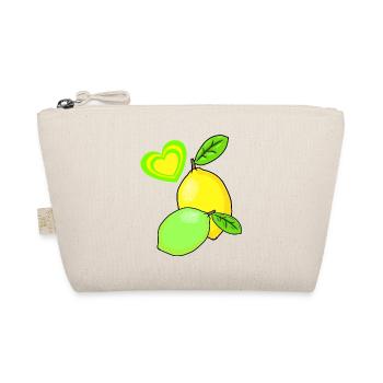 Lemon Lemons Fruits Fruit Fruit Summer - Organic Pouch - nature - Front